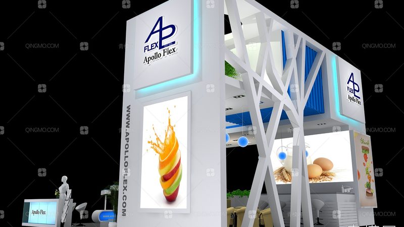 上海门头不发光效果图公司